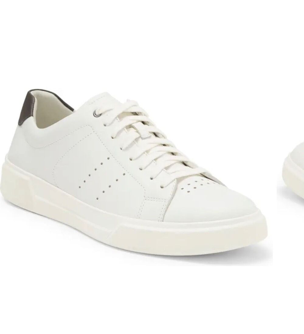 Vince Brady Sneaker Men’s White Leather $225 8 41